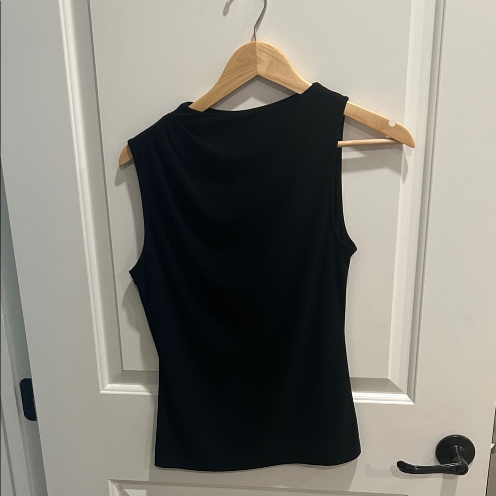 Nordstrom Classic Elegant Black Tank Top